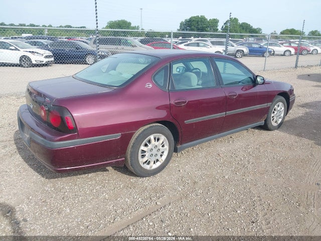 2004 Chevrolet Impala მანქანა იყიდება აუქციონზე, vin: 2G1WF52E749453096, აუქციონის ნომერი: 45220764