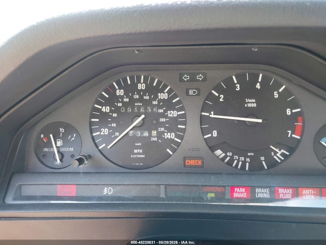 Auction sale of the 1989 Bmw 325 I Automatic/is Automatic, vin: WBAAA2300K4257113, lot number: 45220831