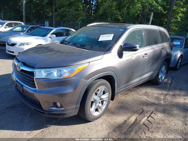 2014 Toyota Highlander Limited Platinum V6 მანქანა იყიდება აუქციონზე, vin: 5TDDKRFH1ES045417, აუქციონის ნომერი: 45220887
