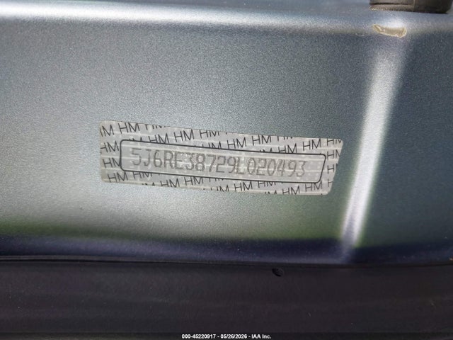 Продаж на аукціоні авто 2009 Honda Cr-v Ex-l, vin: 5J6RE38729L020493, номер лоту: 45220917