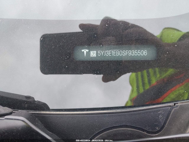 Продажа на аукционе авто 2025 Tesla Model 3 Long Range All-wheel Drive, vin: 5YJ3E1EB0SF935506, номер лота: 45220924