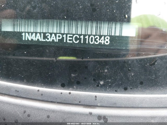 Продажа на аукционе авто 2014 Nissan Altima 2.5 S, vin: 1N4AL3AP1EC110348, номер лота: 45221041