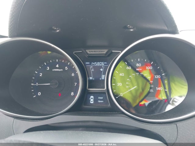 Aukcja sprzedaży 2013 Hyundai Veloster Turbo W/black, vin: KMHTC6AE1DU122815, numer aukcji: 45221056