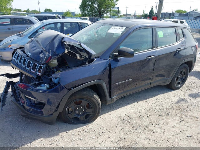 Продаж на аукціоні авто 2019 Jeep Compass Sport Fwd, vin: 3C4NJCABXKT615908, номер лоту: 45221121