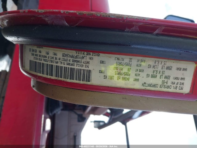 Aukcja sprzedaży 1994 Jeep Wrangler / Yj S, vin: 1J4FY19P7RP416439, numer aukcji: 45221140