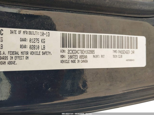 Dodge Charger R/t Max 2014 2C3CDXCT6EH163985 Image 9