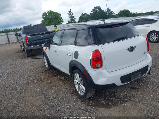 2011 Mini Cooper Countryman მანქანა იყიდება აუქციონზე, vin: WMWZB3C5XBWM00283, აუქციონის ნომერი: 45221147