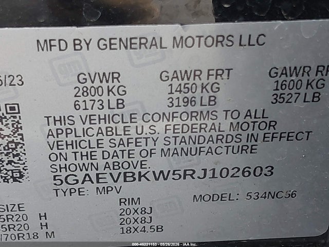 Buick Enclave Premium Awd 2024 5GAEVBKW5RJ102603 Image 9
