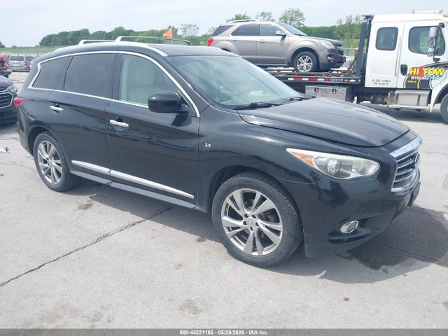 2014 Infiniti Qx60 მანქანა იყიდება აუქციონზე, vin: 5N1AL0MM6EC502151, აუქციონის ნომერი: 45221185