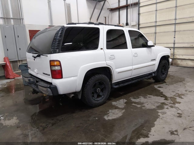 2003 Chevrolet Tahoe Lt მანქანა იყიდება აუქციონზე, vin: 1GNEK13ZX3J172803, აუქციონის ნომერი: 45221282