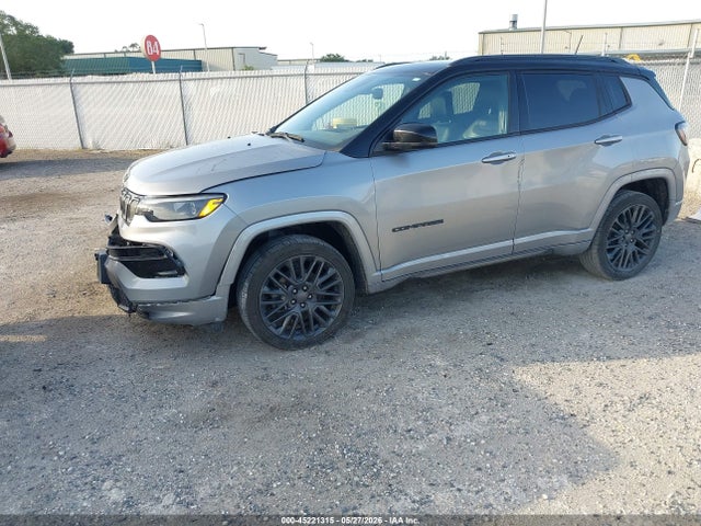 Продажа на аукционе авто 2022 Jeep Compass High Altitude 4x4, vin: 3C4NJDCB4NT212482, номер лота: 45221315