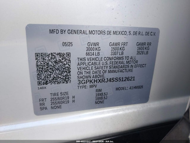 3GPKHXRJ4SS512621 Honda Prologue Touring