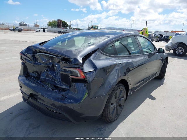 2025 Tesla Model 3 Long Range Rear-wheel Drive/standard Rear-wheel Drive მანქანა იყიდება აუქციონზე, vin: 5YJ3E1EA1SF920925, აუქციონის ნომერი: 45221324