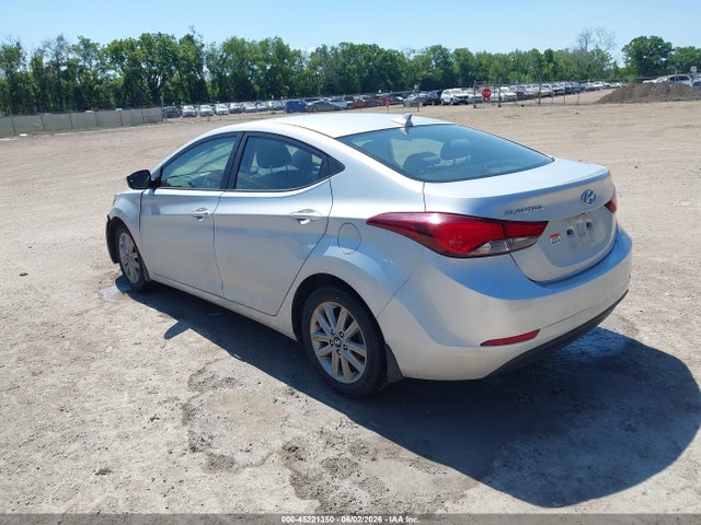 Продажа на аукционе авто 2015 Hyundai Elantra Se, vin: KMHDH4AEXFU235675, номер лота: 45221350