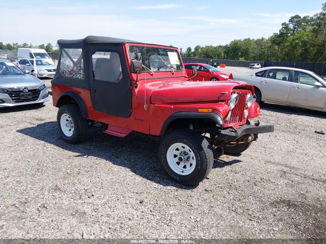1986 Jeep Jeep Cj7 მანქანა იყიდება აუქციონზე, vin: 1JCCM87A8GT061389, აუქციონის ნომერი: 45221380