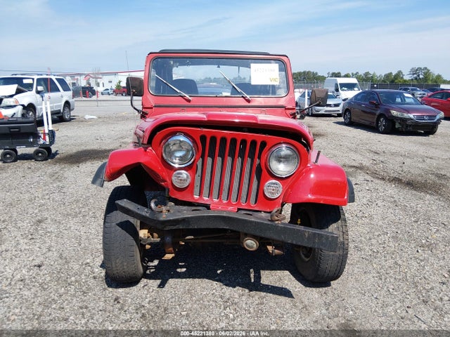 Aukcja sprzedaży 1986 Jeep Jeep Cj7, vin: 1JCCM87A8GT061389, numer aukcji: 45221380