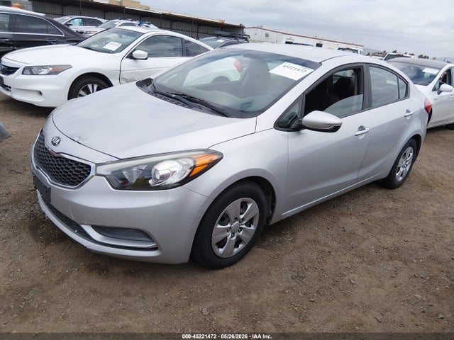 2016 Kia Forte Lx მანქანა იყიდება აუქციონზე, vin: KNAFK4A68G5573852, აუქციონის ნომერი: 45221472