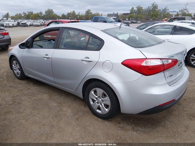 2016 Kia Forte Lx მანქანა იყიდება აუქციონზე, vin: KNAFK4A68G5573852, აუქციონის ნომერი: 45221472