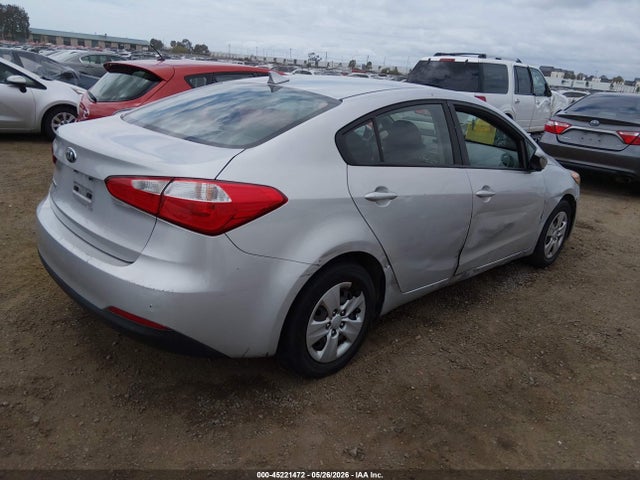 2016 Kia Forte Lx მანქანა იყიდება აუქციონზე, vin: KNAFK4A68G5573852, აუქციონის ნომერი: 45221472