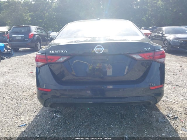2022 Nissan Sentra Sv Xtronic Cvt მანქანა იყიდება აუქციონზე, vin: 3N1AB8CV9NY275550, აუქციონის ნომერი: 45221510
