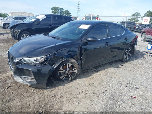 2022 Nissan Sentra Sv Xtronic Cvt მანქანა იყიდება აუქციონზე, vin: 3N1AB8CV9NY275550, აუქციონის ნომერი: 45221510
