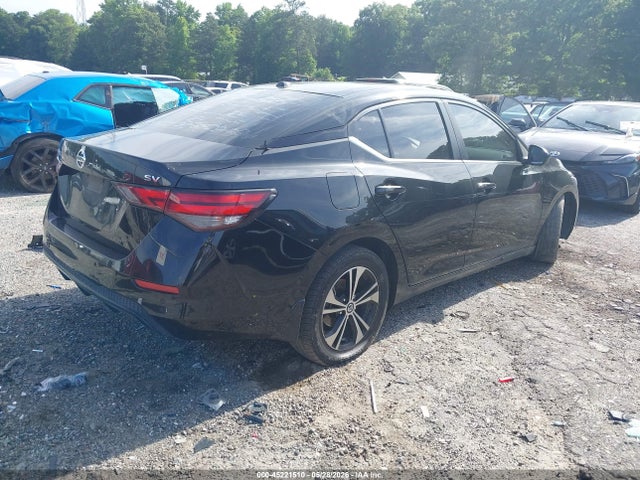 2022 Nissan Sentra Sv Xtronic Cvt მანქანა იყიდება აუქციონზე, vin: 3N1AB8CV9NY275550, აუქციონის ნომერი: 45221510