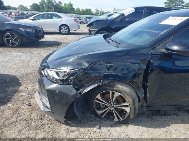2022 Nissan Sentra Sv Xtronic Cvt მანქანა იყიდება აუქციონზე, vin: 3N1AB8CV9NY275550, აუქციონის ნომერი: 45221510