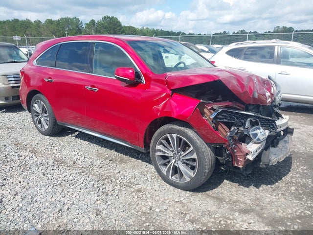 45221514 :رقم المزاد ، 5J8YD3H55KL006002 vin ، 2019 Acura Mdx Tech Pkg مزاد بيع