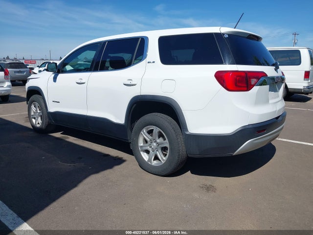 Aukcja sprzedaży 2018 Gmc Acadia Sle-1, vin: 1GKKNKLAXJZ110968, numer aukcji: 45221537