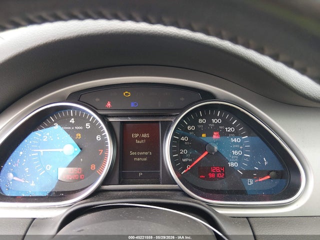 45221559 :رقم المزاد ، WA1AY74L29D008675 vin ، 2009 Audi Q7 3.6 5 Passenger/3.6 Premium مزاد بيع