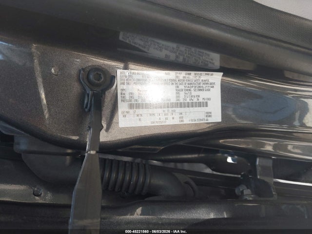 45221560 :رقم المزاد ، 1FADP3F28HL311148 vin ، 2017 Ford Focus Se مزاد بيع