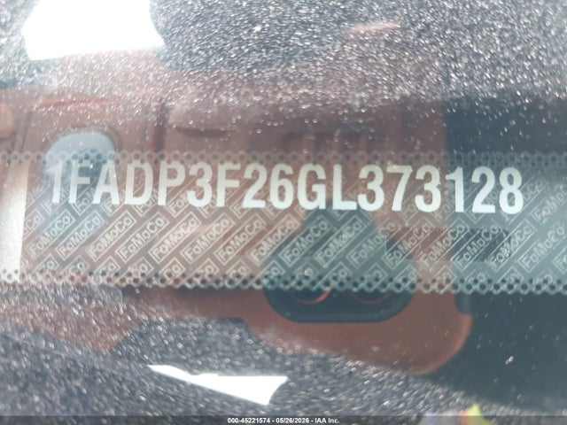 Aukcja sprzedaży 2016 Ford Focus Se, vin: 1FADP3F26GL373128, numer aukcji: 45221574