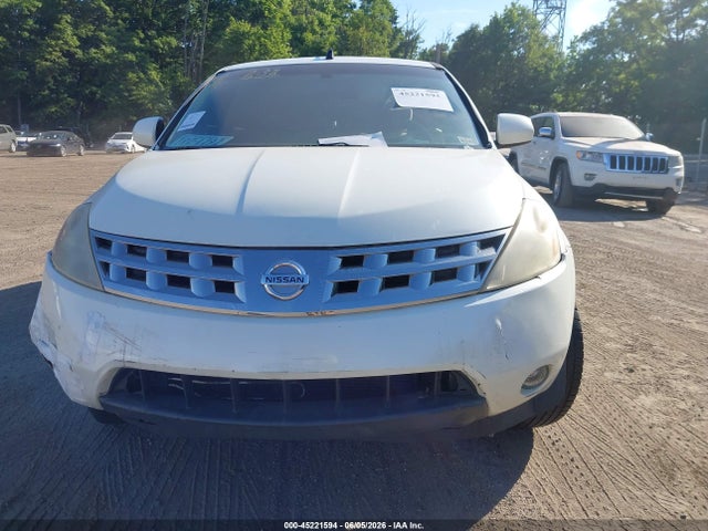 2004 Nissan Murano Sl მანქანა იყიდება აუქციონზე, vin: JN8AZ08W94W328723, აუქციონის ნომერი: 45221594
