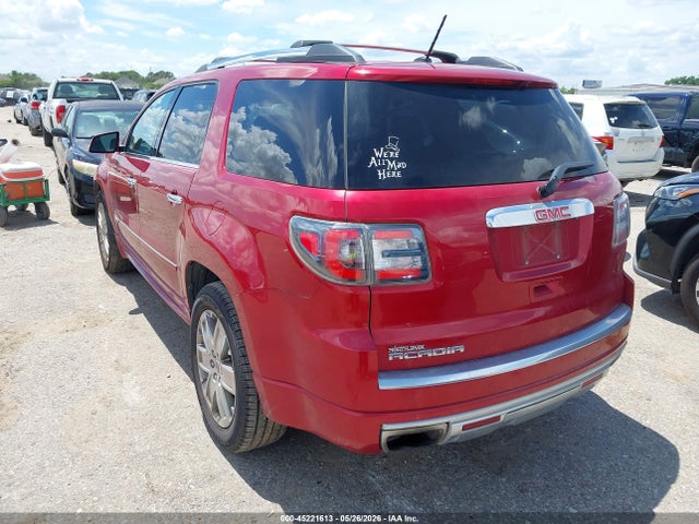 Auction sale of the 2014 Gmc Acadia Denali, vin: 1GKKRTKD7EJ250616, lot number: 45221613