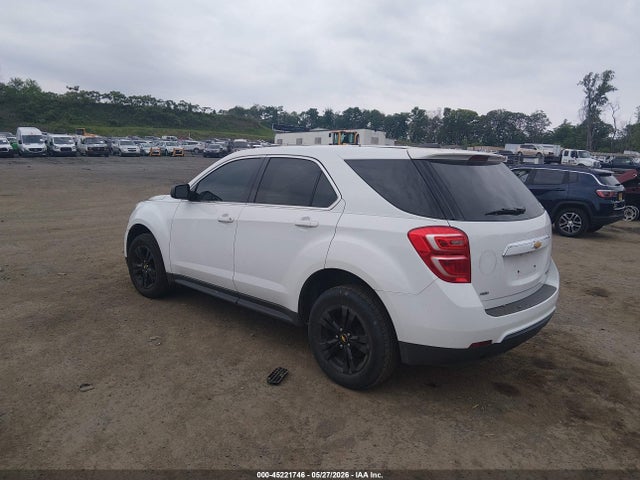 45221746 :رقم المزاد ، 2GNFLEEK6G6267032 vin ، 2016 Chevrolet Equinox Ls مزاد بيع