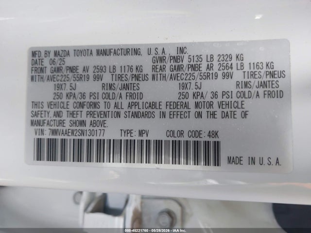 Mazda Cx-50 Hybrid Premium Plus Package 2025 7MMVAAEW2SN130177 Image 9