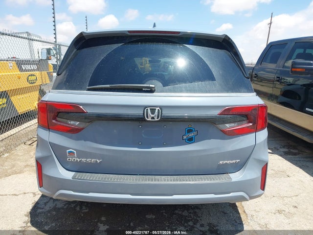 45221787 :رقم المزاد ، 5FNRL6H73SB081051 vin ، 2025 Honda Odyssey Sport-l مزاد بيع