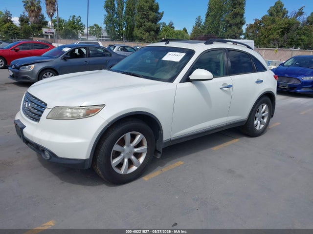 Продаж на аукціоні авто 2003 Infiniti Fx35, vin: JNRAS08W03X002155, номер лоту: 45221827