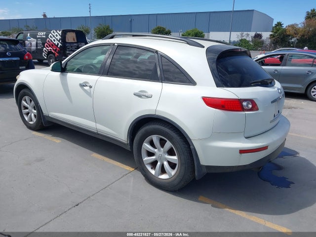 Продаж на аукціоні авто 2003 Infiniti Fx35, vin: JNRAS08W03X002155, номер лоту: 45221827