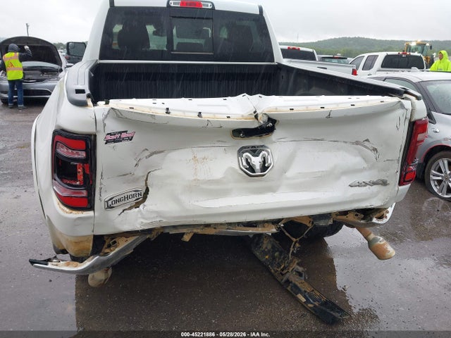 45221886 :رقم المزاد ، 1C6SRFKT3KN608116 vin ، 2019 Ram 1500 Longhorn  4x4 5'7 Box مزاد بيع