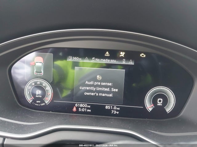 45221911 :رقم المزاد ، WA1BAAFY0M2026286 vin ، 2021 Audi Q5 Premium Plus 45 Tfsi Quattro S Tronic مزاد بيع