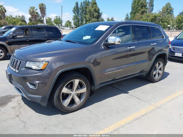 2015 Jeep Grand Cherokee Limited მანქანა იყიდება აუქციონზე, vin: 1C4RJFBG4FC855647, აუქციონის ნომერი: 45221945