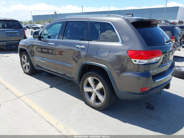 2015 Jeep Grand Cherokee Limited მანქანა იყიდება აუქციონზე, vin: 1C4RJFBG4FC855647, აუქციონის ნომერი: 45221945