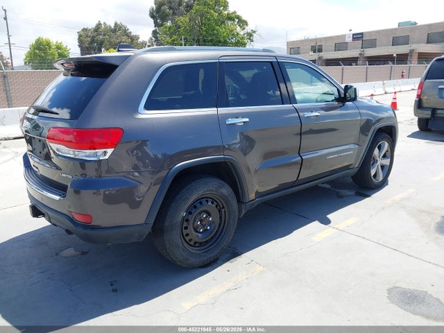 2015 Jeep Grand Cherokee Limited მანქანა იყიდება აუქციონზე, vin: 1C4RJFBG4FC855647, აუქციონის ნომერი: 45221945