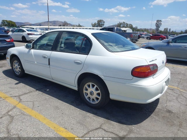1999 Chevrolet Malibu Ls მანქანა იყიდება აუქციონზე, vin: 1G1NE52J3X6110955, აუქციონის ნომერი: 45221959