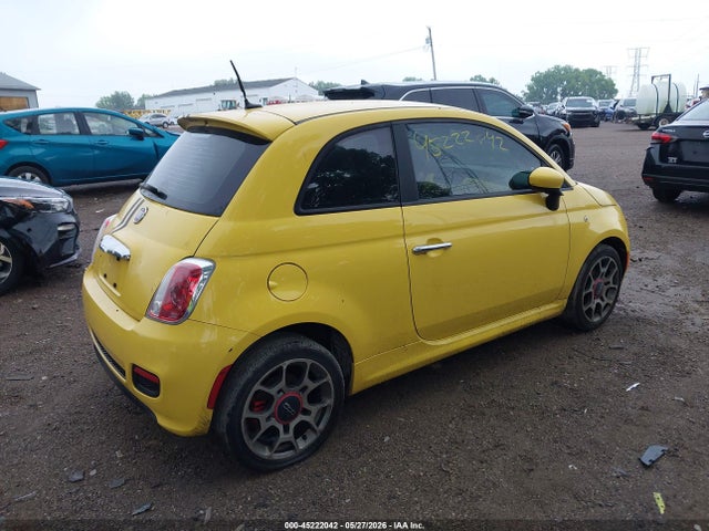 Aukcja sprzedaży 2013 Fiat 500 Sport, vin: 3C3CFFBR1DT628852, numer aukcji: 45222042