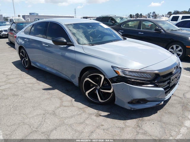 Продаж на аукціоні авто 2021 Honda Accord Sport, vin: 1HGCV1F39MA089509, номер лоту: 45222076