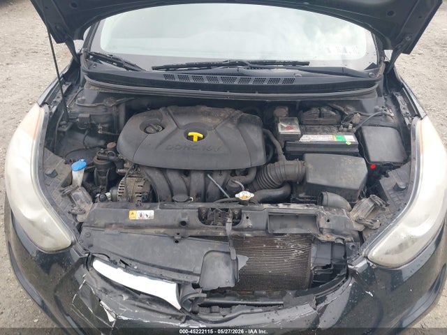 2013 Hyundai Elantra Gls მანქანა იყიდება აუქციონზე, vin: 5NPDH4AE9DH379598, აუქციონის ნომერი: 45222115