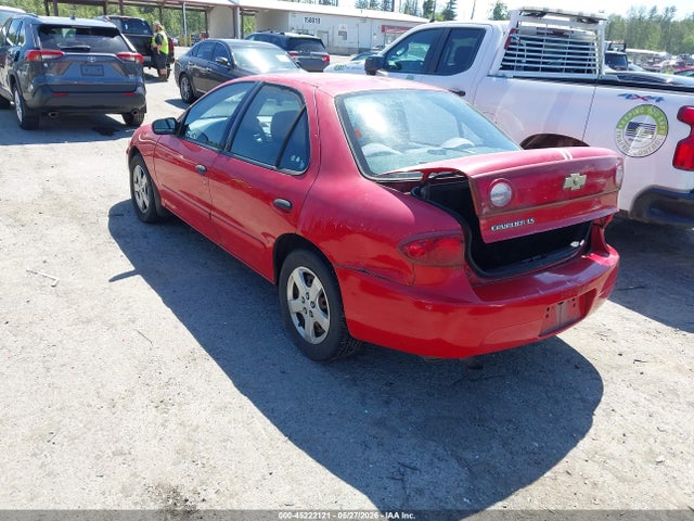 2004 Chevrolet Cavalier Ls მანქანა იყიდება აუქციონზე, vin: 1G1JF52F947171577, აუქციონის ნომერი: 45222121