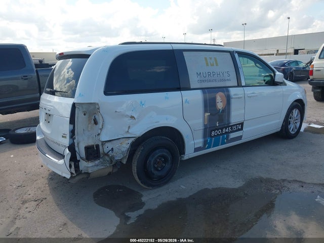 45222152 :رقم المزاد ، 2C4RDGCG2GR151757 vin ، 2016 Dodge Grand Caravan Sxt مزاد بيع